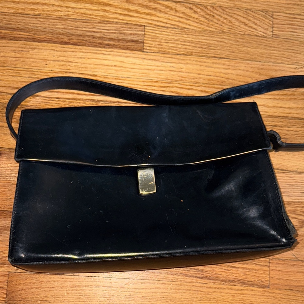 Vintage Furla Black Bag